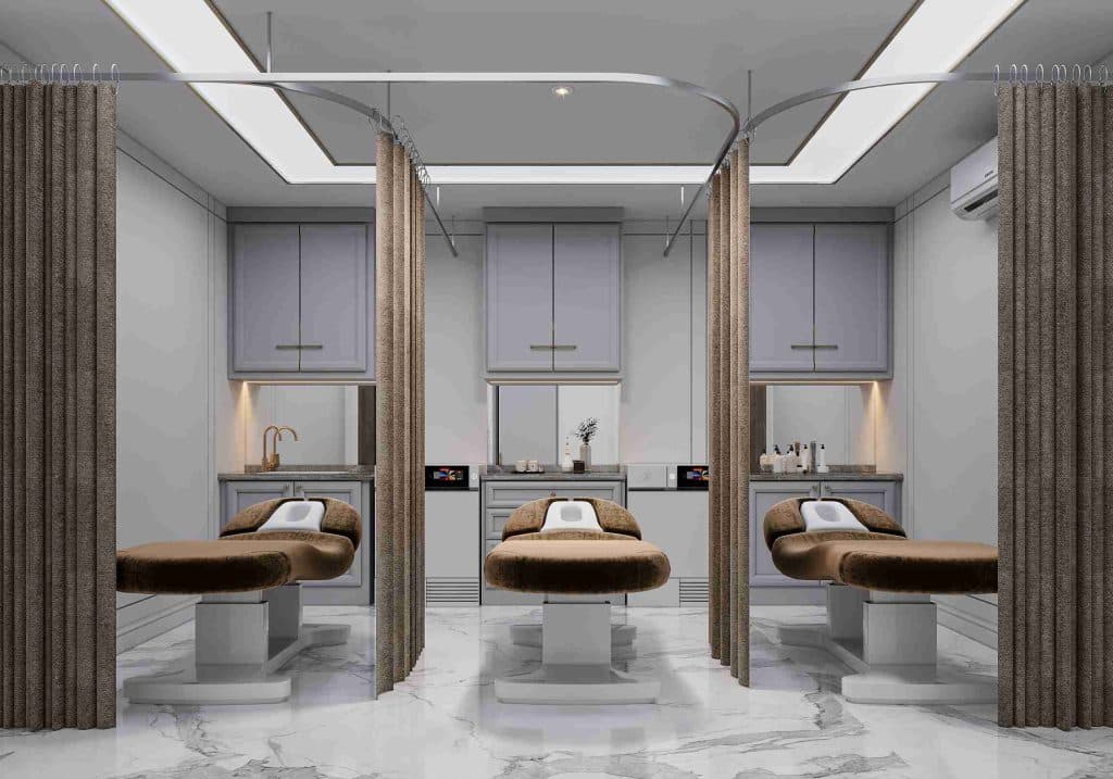 desain interior klinik kecantikan