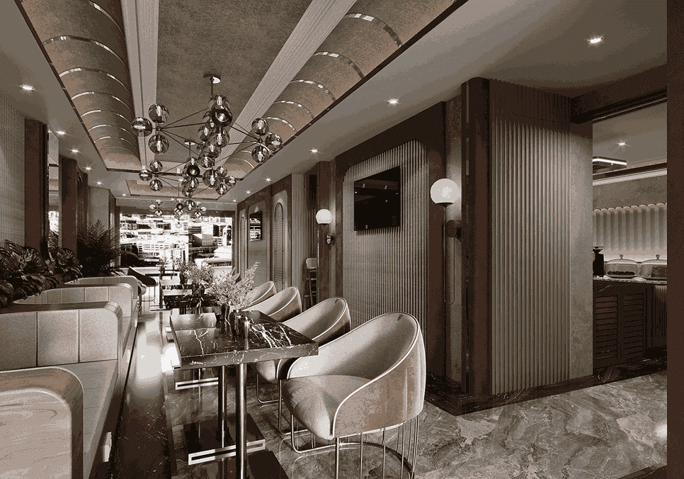 konsep desain restoran