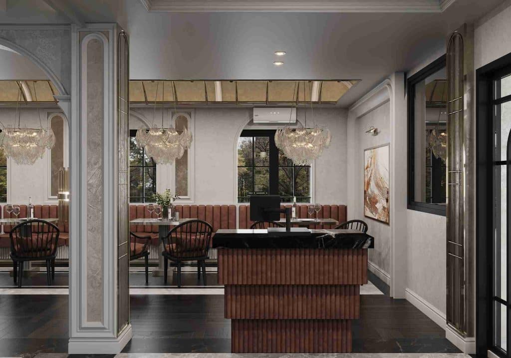 desain restoran modern