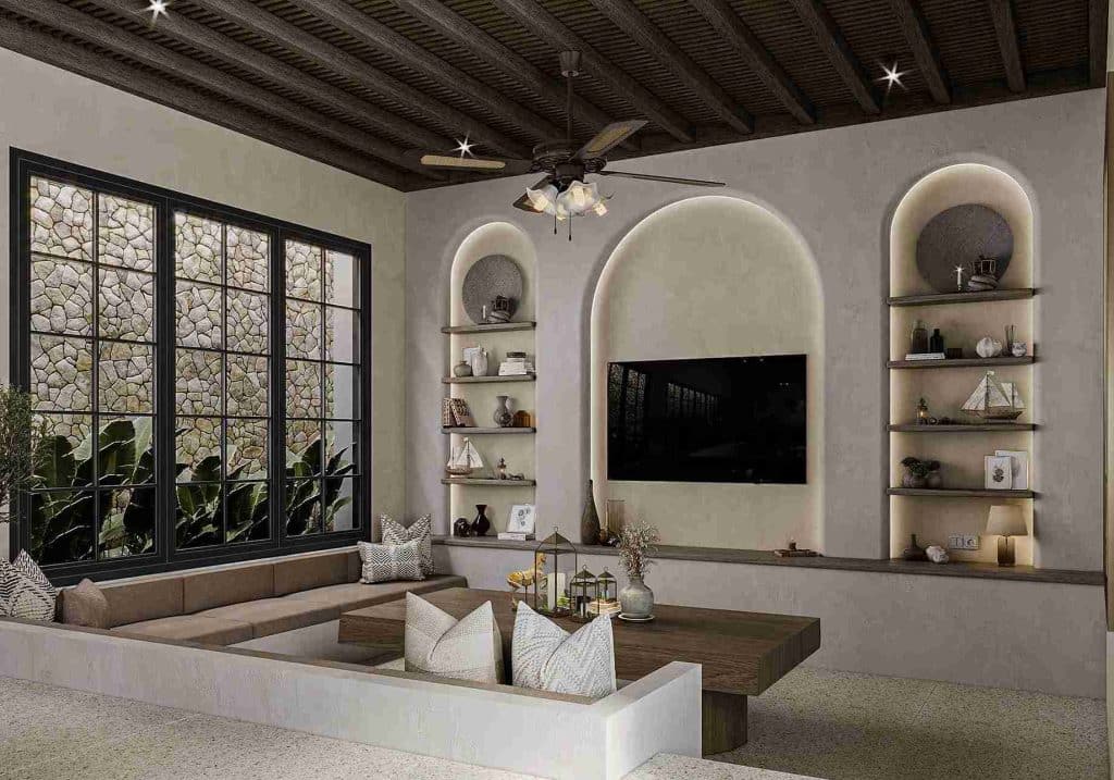 desain villa modern