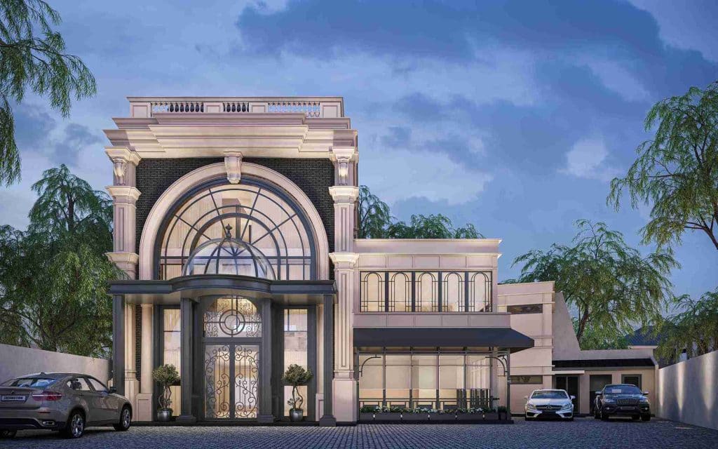 desain eksterior restoran