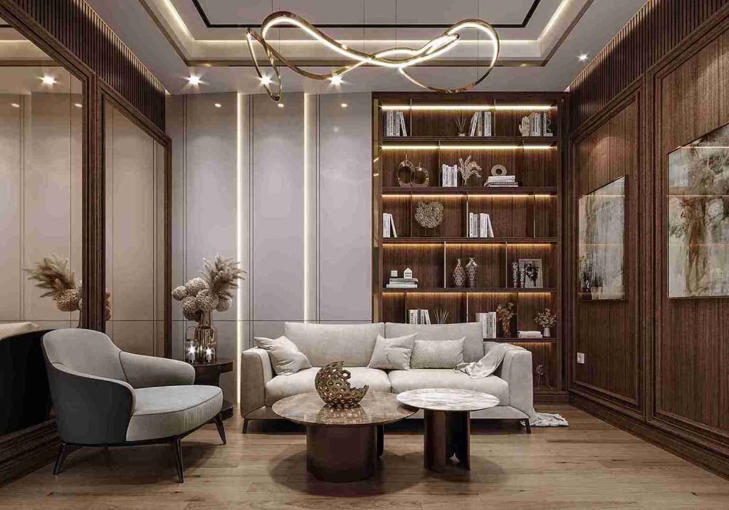 desain interior cafe vintage