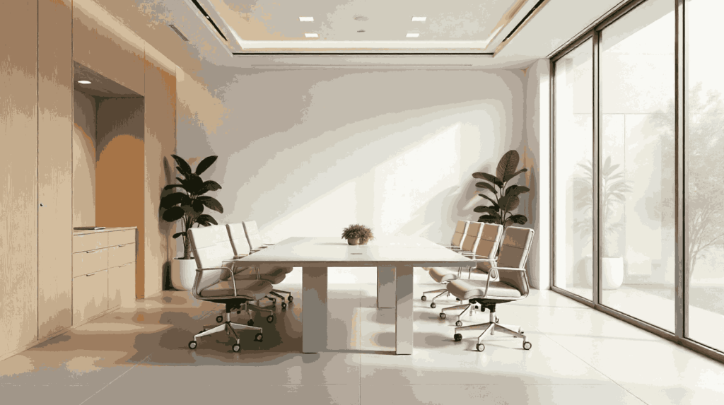 Interior meeting room