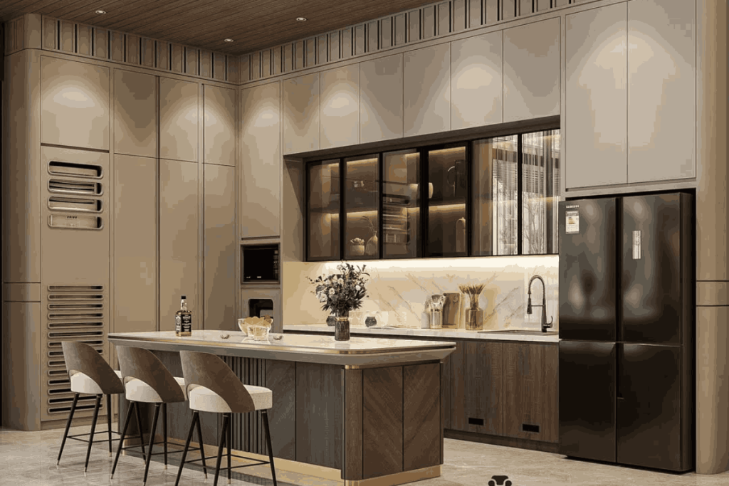 Pantry kontemporer premium