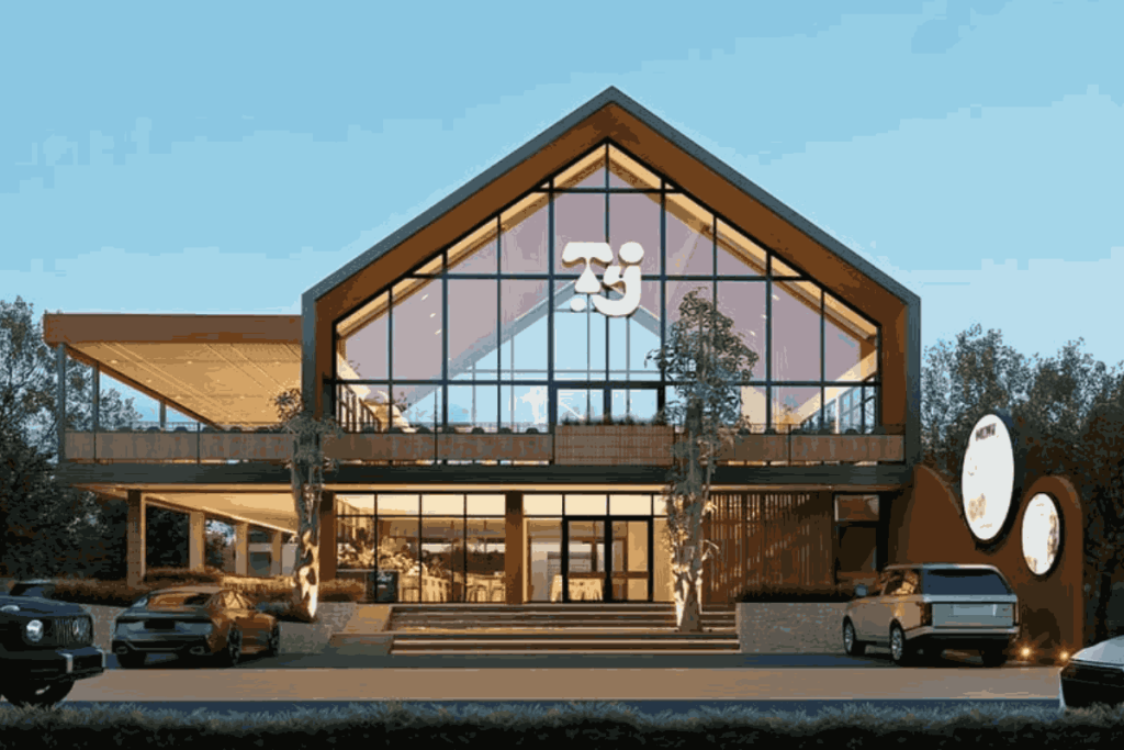 Cafe 2 lantai (minimalis)