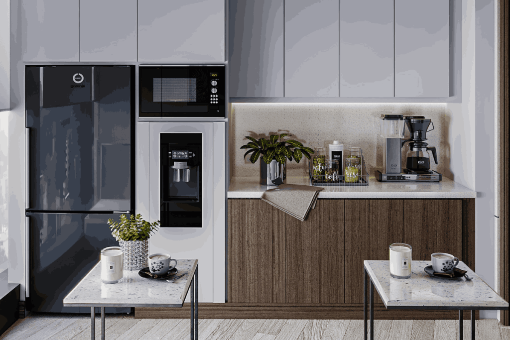 Desain pantry kantor minimalis