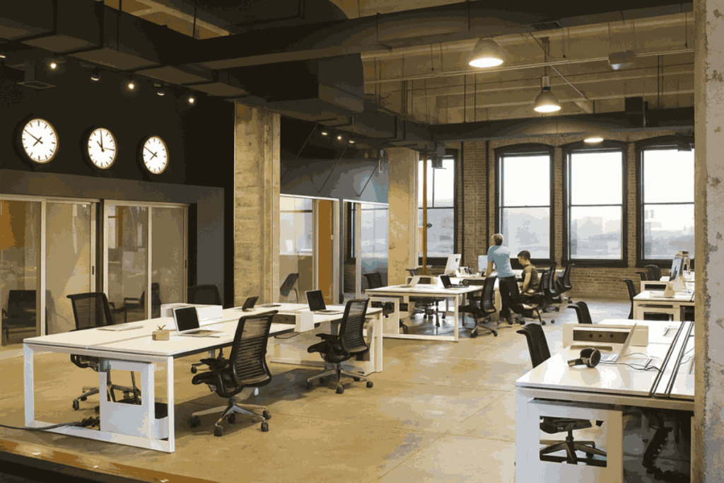 desain interior kantor industrial