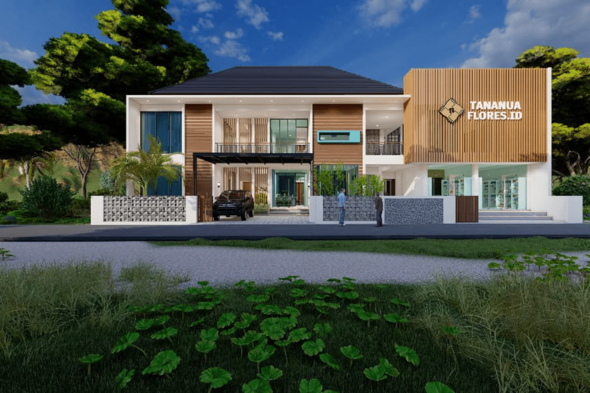 Desain eksterior kantor