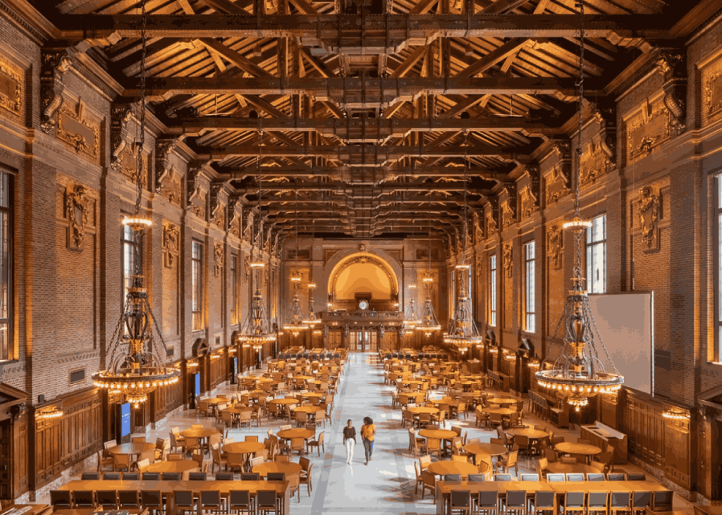 Yale Schwarzman Center Common Dining Hall