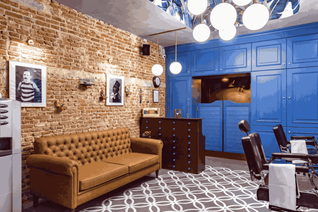 barbershop retro kontemporer